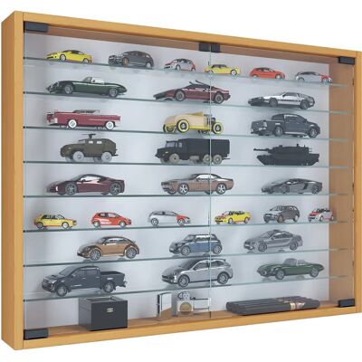 VCM Mandosa XXL Wandvitrine - Buche VCM Mandosa XXL Wandvitrine - Buche
