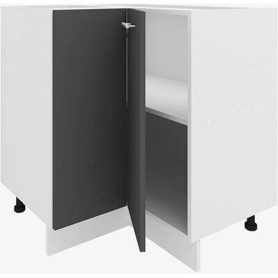Armadio ad angolo VCM Esilo - Piedi regolabili - 82x76x76cm Armadio ad angolo VCM Esilo - Piedi regolabili - 82x76x76cm