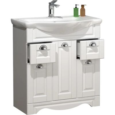 VCM Casalo XL Badezimmermöbel-Set Weiß VCM Casalo XL Badezimmermöbel-Set Weiß