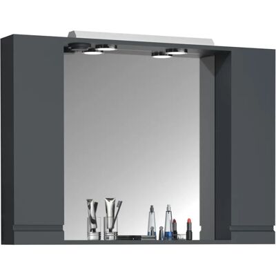 VCM Silora XL Badspiegelschrank - 71x100x14cm VCM Silora XL Badspiegelschrank - 71x100x14cm