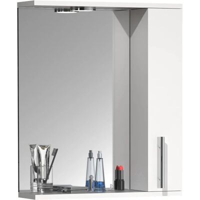 VCM Lisalo M Badspiegelschrank - 60cm Weiß VCM Lisalo M Badspiegelschrank - 60cm Weiß