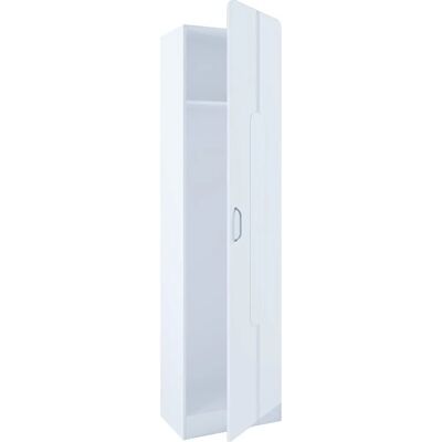 Armoire VCM Balia - Grand espace, MDF, Blanc, Montage facile - Publicité Armoire VCM Balia - Grand espace, MDF, Blanc, Montage facile - Publicité