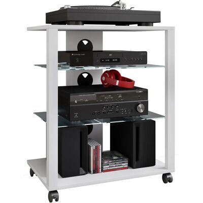 VCM Folas Media-Board - Weiß - 60x70x41cm VCM Folas Media-Board - Weiß - 60x70x41cm