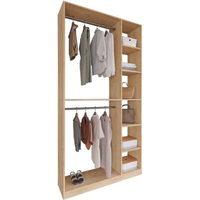 Höffner Palosa XL Armario - Ahorro de espacio, Acabado en madera Höffner Palosa XL Armario - Ahorro de espacio, Acabado en madera