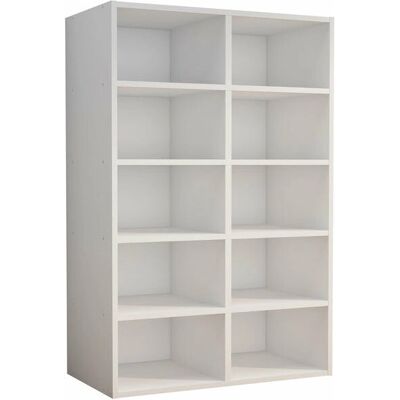 Zapatero Hinsol M de VCM Blanco - Mueble Ahorrador de Espacio Zapatero Hinsol M de VCM Blanco - Mueble Ahorrador de Espacio