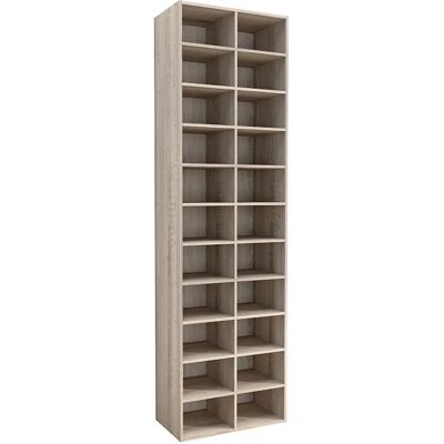 VCM Sonoma Oak Shoe Rack Hinsol XL - Shoe Storage Furniture VCM Sonoma Oak Shoe Rack Hinsol XL - Shoe Storage Furniture