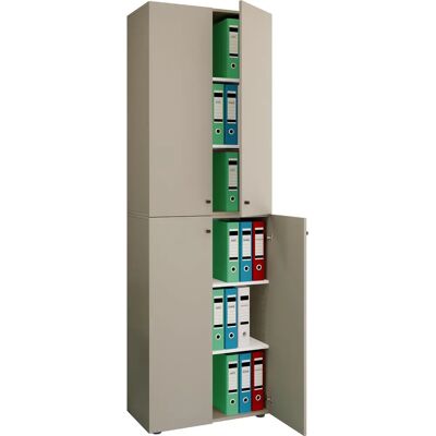 VCM Büroschrank mit 6 Fächern - Moderner Aktenschrank VCM Büroschrank mit 6 Fächern - Moderner Aktenschrank