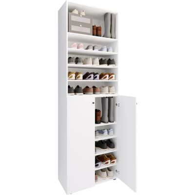 VCM Weiß Lona XL Schuhschrank - 10 Fächer VCM Weiß Lona XL Schuhschrank - 10 Fächer