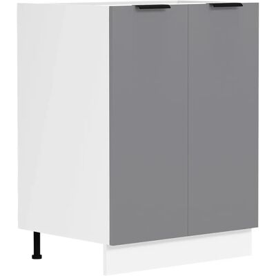VCM Fasola Kjøkkenskap - 60cm Svart-Hvitt - 82x60x46cm VCM Fasola Kjøkkenskap - 60cm Svart-Hvitt - 82x60x46cm