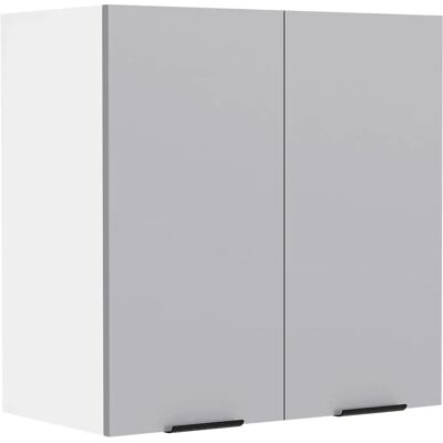 VCM Fasola Hängeschrank - 60x60x31cm Weiß / Anthrazit VCM Fasola Hängeschrank - 60x60x31cm Weiß / Anthrazit