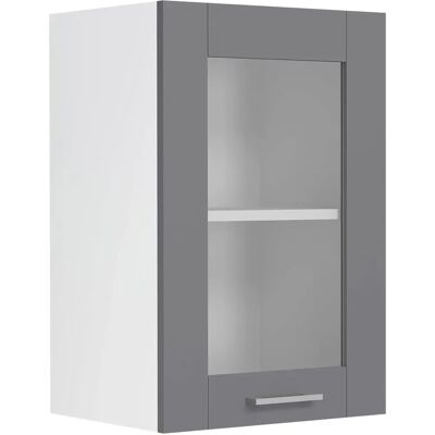 VCM Colura Hängeschrank - 60x40x31cm - Weiß/Anthrazit VCM Colura Hängeschrank - 60x40x31cm - Weiß/Anthrazit