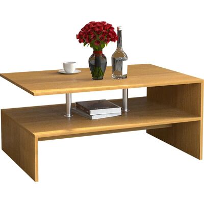 VCM Maliso L Couchtisch - Holz, Stauraum, Modern Design VCM Maliso L Couchtisch - Holz, Stauraum, Modern Design