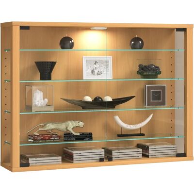 Armoire Murale Beige VCM - Verre & Bois - 60x83x18cm Armoire Murale Beige VCM - Verre & Bois - 60x83x18cm