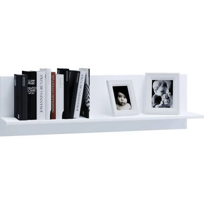VCM Weißes Wandregal - 30x102x20 cm - Wandregal für Wohnzimmer VCM Weißes Wandregal - 30x102x20 cm - Wandregal für Wohnzimmer