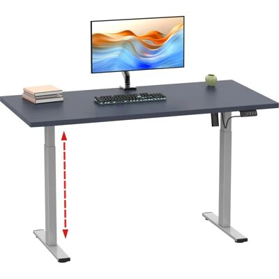Mesa de pie VCM Lona - Ajustable eléctrico, 140x80cm Mesa de pie VCM Lona - Ajustable eléctrico, 140x80cm