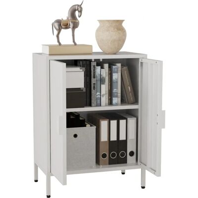 VCM Flokas S Hvit Stål Sideboard - Sideboard VCM Flokas S Hvit Stål Sideboard - Sideboard