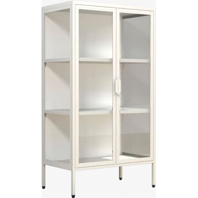 Homeroom Floka Weiß Vitrinenschrank Homeroom Floka Weiß Vitrinenschrank