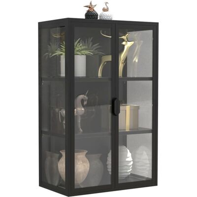 Homeroom Flokas LM Schwarzer Wandvitrine - Wandvitrine Homeroom Flokas LM Schwarzer Wandvitrine - Wandvitrine