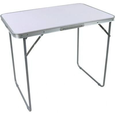VCM Kertpöytä - Összecsukható, 80x53cm, Fehér - Kerti bútorok VCM Kertpöytä - Összecsukható, 80x53cm, Fehér - Kerti bútorok