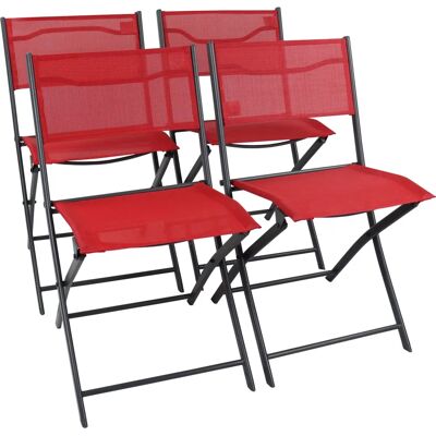 VCM 4er Set Garden Chair - Foldable Outdoor Furniture VCM 4er Set Garden Chair - Foldable Outdoor Furniture