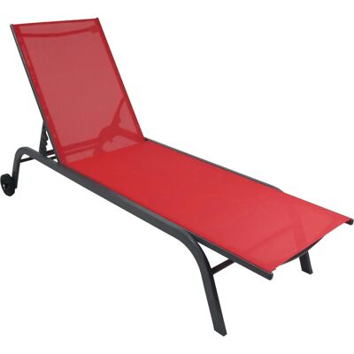 VCM Garden Sun Lounger - Adjustable Backrest VCM Garden Sun Lounger - Adjustable Backrest
