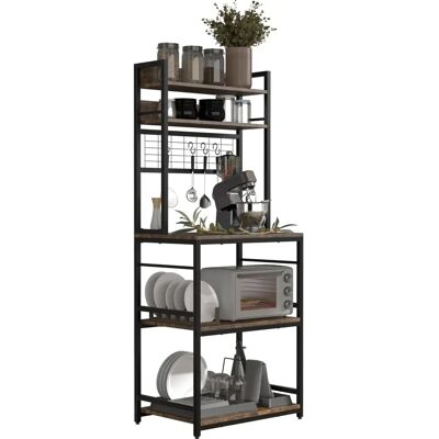 Étagère de cuisine VCM Kolari 150x60x40cm - Mobilier de cuisine - Publicité Étagère de cuisine VCM Kolari 150x60x40cm - Mobilier de cuisine - Publicité