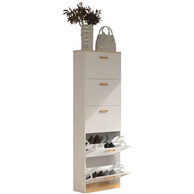 VCM Halom Schuhschrank - Platzsparend, 5 Fächer VCM Halom Schuhschrank - Platzsparend, 5 Fächer