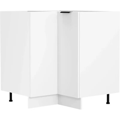 Armoire de Cuisine d'Angle Fasola VCM - 82x76x76cm - Publicité Armoire de Cuisine d'Angle Fasola VCM - 82x76x76cm - Publicité