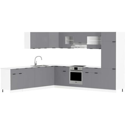 Armadio da Cucina VCM - 3 Ante - Piedi Regolabili - 60cm - Serie Fasola Armadio da Cucina VCM - 3 Ante - Piedi Regolabili - 60cm - Serie Fasola