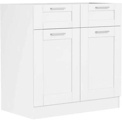 VCM Colura Küchenschrank - 82x80x46cm Weiß VCM Colura Küchenschrank - 82x80x46cm Weiß