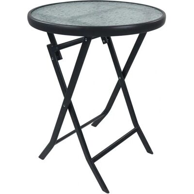 VCM Sonlas Gartentisch - Klappbar, Glastisch, 55cm VCM Sonlas Gartentisch - Klappbar, Glastisch, 55cm