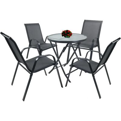 Sonlas VCM Gartentisch + Balkonset - Platzsparend, Klappbar Sonlas VCM Gartentisch + Balkonset - Platzsparend, Klappbar