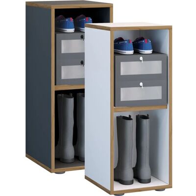 VCM Salia Aktenschrank - Platzsparend, Holz, 2 Regale VCM Salia Aktenschrank - Platzsparend, Holz, 2 Regale