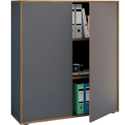 VCM Holz Büroschrank Salia - 3 Ordnerreihen Stauraum VCM Holz Büroschrank Salia - 3 Ordnerreihen Stauraum