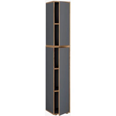VCM Salia Büroschrank - Anthrazit & Honigeiche - 30cm VCM Salia Büroschrank - Anthrazit & Honigeiche - 30cm