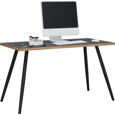 VCM Salia Desk - 110x80cm, Anthracite, Scandinavian Style VCM Salia Desk - 110x80cm, Anthracite, Scandinavian Style