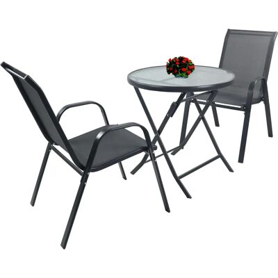 Sonlas VCM Gartentisch + Balkontisch - Platzsparend, Klappbar, Stapelbar Sonlas VCM Gartentisch + Balkontisch - Platzsparend, Klappbar, Stapelbar