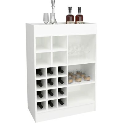 VCM Weißweinregal mit 12 Flaschen - Weinschrank Möbel VCM Weißweinregal mit 12 Flaschen - Weinschrank Möbel