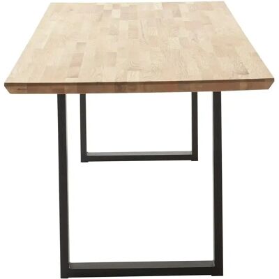 MCA LIVING Zeballos - U-Gestell Esstisch - Schweizer Kante - 120cm MCA LIVING Zeballos - U-Gestell Esstisch - Schweizer Kante - 120cm