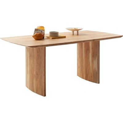 MCA LIVING Brisco Esstisch - Schweizer Kante / Gerundete - 180x77x100cm MCA LIVING Brisco Esstisch - Schweizer Kante / Gerundete - 180x77x100cm