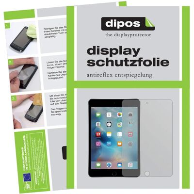 Dipos - Antireflex iPad mini 4 - 3er Pack - Displayschutzfolie Dipos - Antireflex iPad mini 4 - 3er Pack - Displayschutzfolie