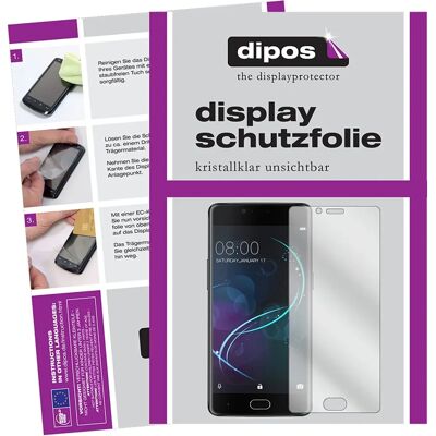 Dipos - Doogee Shoot 1 - Clear - 6x - Displayschutzfolie Dipos - Doogee Shoot 1 - Clear - 6x - Displayschutzfolie
