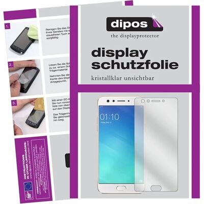 Dipos - Oppo F3 - Klar - 6x Displayschutzfolie Dipos - Oppo F3 - Klar - 6x Displayschutzfolie