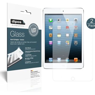 Dipos - iPad 2/3/4 - 2 Stück - Anti-Shock - Screen Protector Dipos - iPad 2/3/4 - 2 Stück - Anti-Shock - Screen Protector