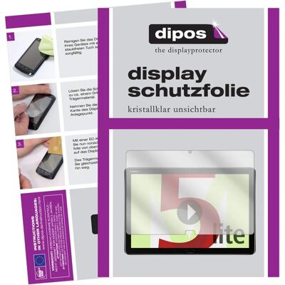 Dipos - Crystalclear MediaPad M5 Lite - Bildschirmfolie Dipos - Crystalclear MediaPad M5 Lite - Bildschirmfolie