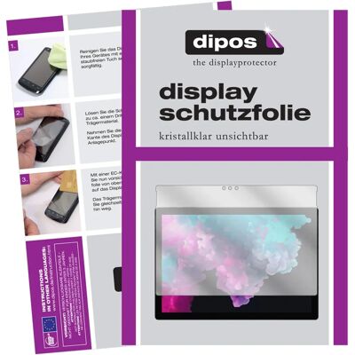 Dipos - Crystalclear - 2-piece - Crystalclear - Displayschutzfolie Dipos - Crystalclear - 2-piece - Crystalclear - Displayschutzfolie