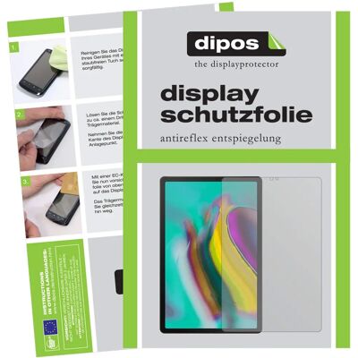 Dipos - Galaxy Tab S5e 10.5 - Antireflex - 2 Stück - Displayschutzfolie Dipos - Galaxy Tab S5e 10.5 - Antireflex - 2 Stück - Displayschutzfolie
