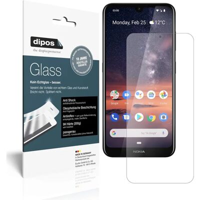 Dipos - Nokia 3.2 - Anti-Shock - 0,2 mm - Displayschutzfolie Dipos - Nokia 3.2 - Anti-Shock - 0,2 mm - Displayschutzfolie