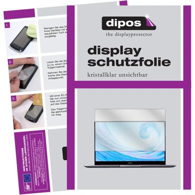DIPOS - Huawei MateBook D15 - Displayschutzfolie DIPOS - Huawei MateBook D15 - Displayschutzfolie