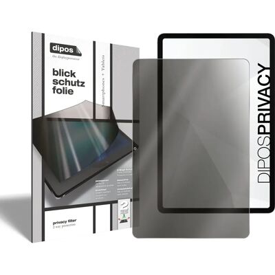 Dipos - Galaxy Tab S8 - 2-Wege Anti-Schock - Sichtschutzfolie Dipos - Galaxy Tab S8 - 2-Wege Anti-Schock - Sichtschutzfolie